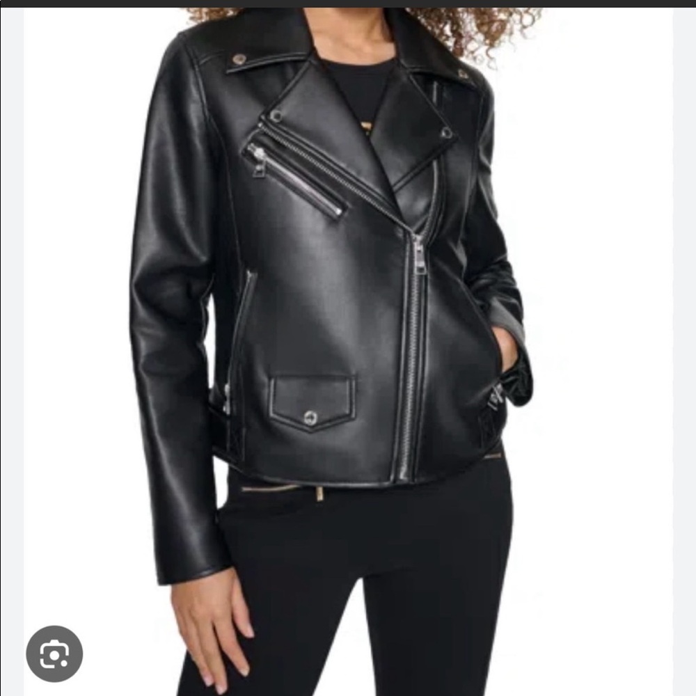 Karl Lagerfeld leather jacket